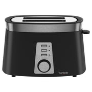 Black Toast It Toaster & 1.7l Kettle Low Wattage Ideal for Camping Caravans Motorhomes Via Mondo - UK Camping And Leisure