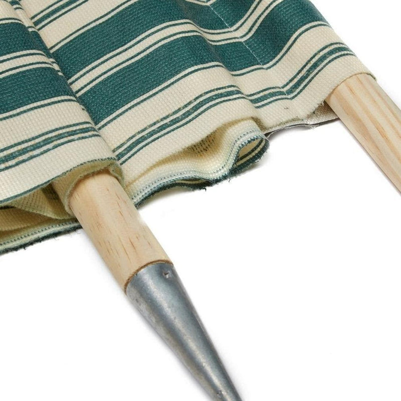 Blue Diamond Windbreak 5 Wooden Pole Canvas Green 3.6M Blue Diamond - UK Camping And Leisure