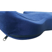 Blue Spin, Coccyx & Back Support Pressure Relieve Memory Foam Car Seat Cushion Streetwize - UK Camping And Leisure