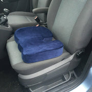 Blue Spin, Coccyx & Back Support Pressure Relieve Memory Foam Car Seat Cushion Streetwize - UK Camping And Leisure