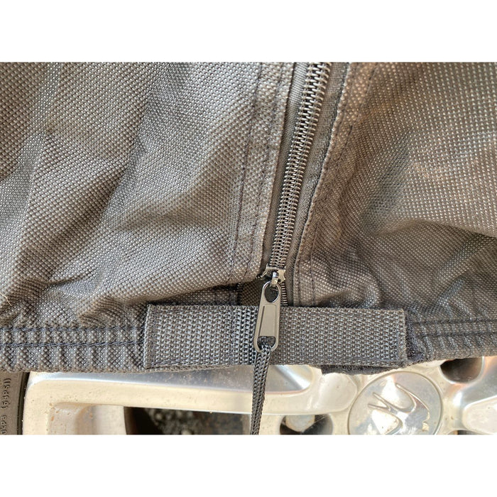 OLPRO Breathable Waterproof 4Ply Caravan Cover with Free Hitch Cover Black Olpro - UK Camping And Leisure