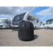 OLPRO Breathable Waterproof 4Ply Caravan Cover with Free Hitch Cover Black Olpro - UK Camping And Leisure