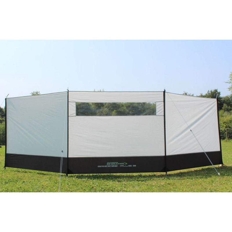 Outdoor Revolution Breeze Plus 3 Panel Windbreak (140cm x 500cm) Outdoor Revolution - UK Camping And Leisure
