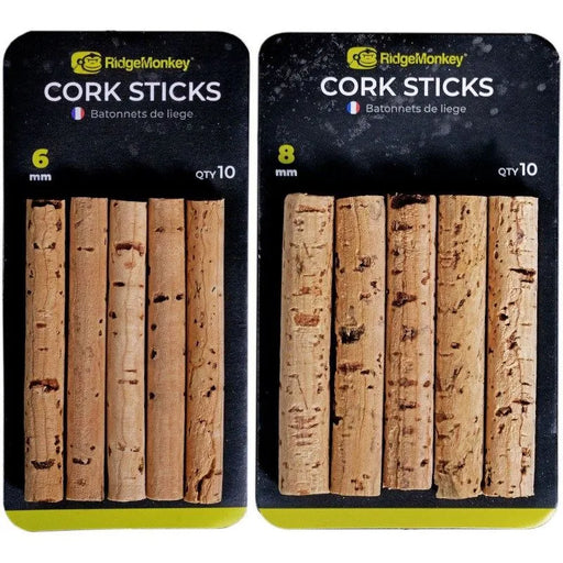 RidgeMonkey Combi Bait Drill Spare Cork Sticks 6mm RidgeMonkey - UK Camping And Leisure