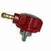 Bullfinch Caravan White BBQ Gas point and Quick Release Plug in tail connector UK Camping And Leisure