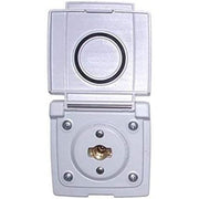 Bullfinch Caravan White BBQ Gas point and Quick Release Plug in tail connector Bullfinch - UK Camping And Leisure