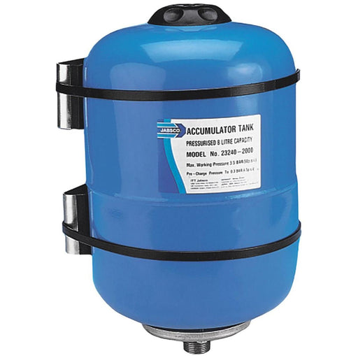 Jabsco Accumulator Tank 8 Litres for Caravan/Motorhome Water Systems Nova - UK Camping And Leisure