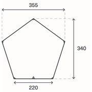 Kampa Kite Canopy Shelter Free Standing or Fix on - View 13