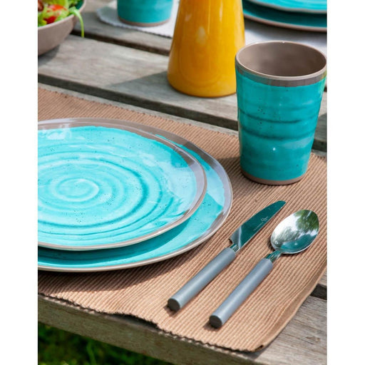 Bo-Camp Cutlery Set Rvs 16 Pieces 4 Persons Grey Bo-Camp - UK Camping And Leisure