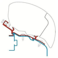 Fiamma F80/F65 Adapter Kit Elddis 400Cm 98655-630