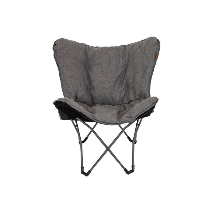 Bo-Camp Urban Collection Butterfly Chair Grainger L Grey Bo-Camp - UK Camping And Leisure