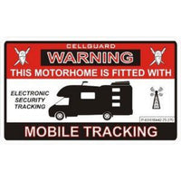 W4 Motorhome Tracking Sticker 37109