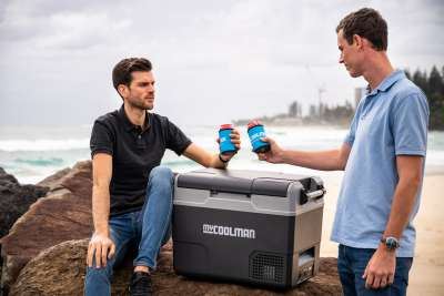 myCOOLMAN CEP47 47 L Portable Compressor Fridge/Freezer Single Zone 12/24V DC + 240V AC