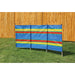 4 Pole Multicoloured Polythene Windbreak 1440 Quest - UK Camping And Leisure