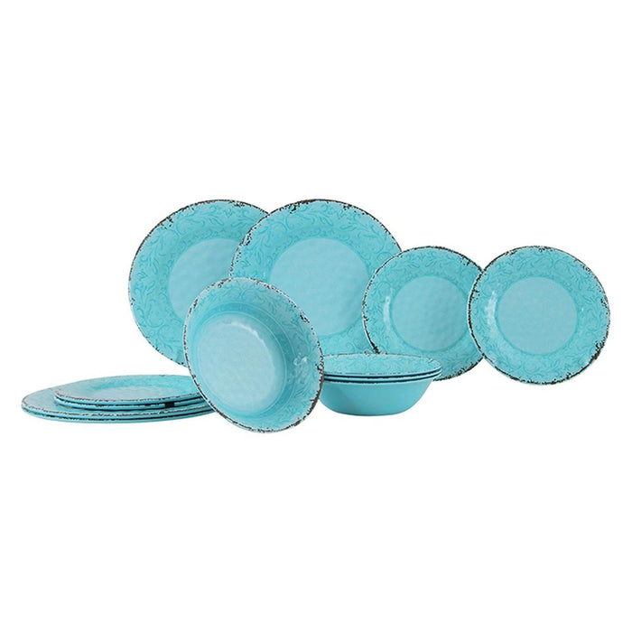 Gimex Stone Line Tableware Opal 12 Pieces Gimex - UK Camping And Leisure
