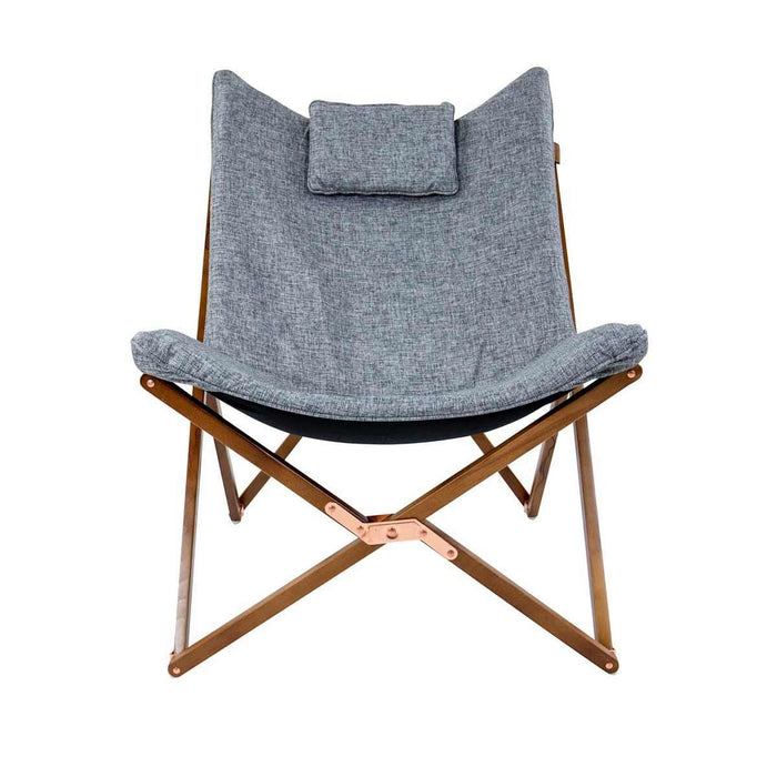 Bo-Camp Urban Collection Relax Chair Bloomsbury M Grey Bo-Camp - UK Camping And Leisure
