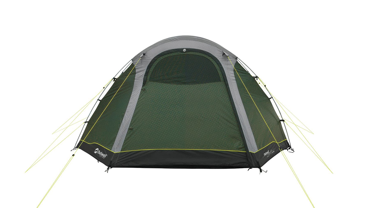 Outwell Earth 5 Plus Pole Tent Green 5 Person Outwell - UK Camping And Leisure