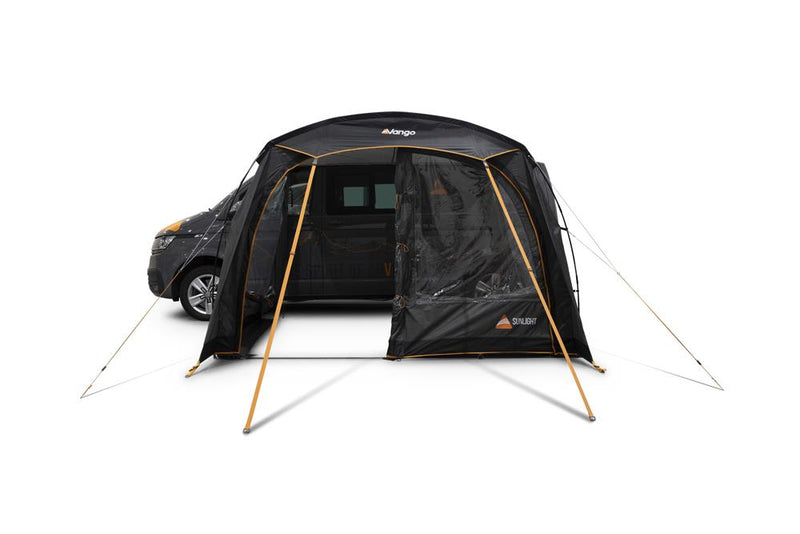 Vango Sunlight Campervan Awning Sun Canopy Smoke | poled, lightweight, compact pack, motorhome