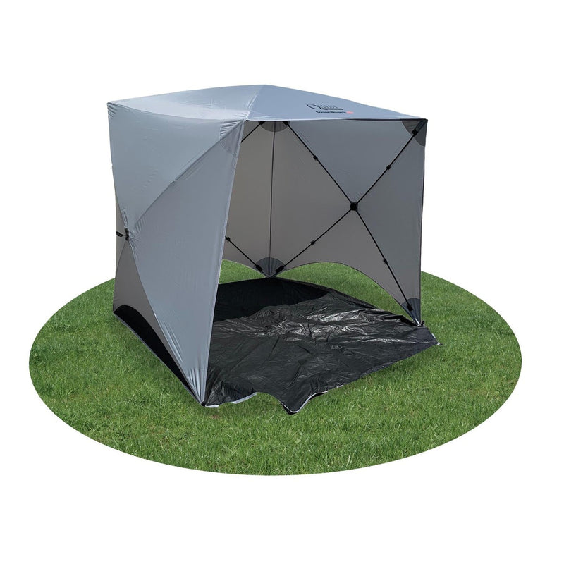 Quest Screen House 4 Mini pop up Gazebo Grey Quest Leisure - UK Camping And Leisure