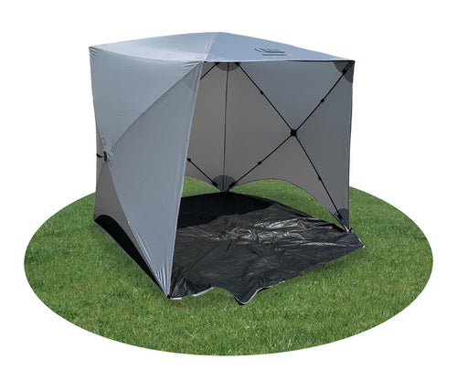 Quest Screen House 4 Mini pop up Gazebo Grey Quest Leisure - UK Camping And Leisure