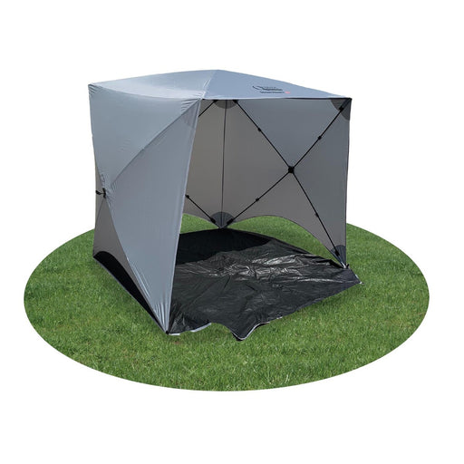 Quest Screen House 4 Mini pop up Gazebo Grey Quest Leisure - UK Camping And Leisure
