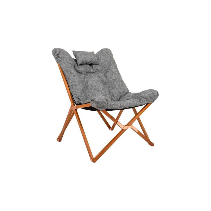 Bo-Camp Urban Collection Relax Chair Bloomsbury Comfort Grey Bo-Camp - UK Camping And Leisure