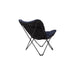 Bo-Camp Industrial Collection Butterfly Chair Himrod L Blue Bo-Camp - UK Camping And Leisure