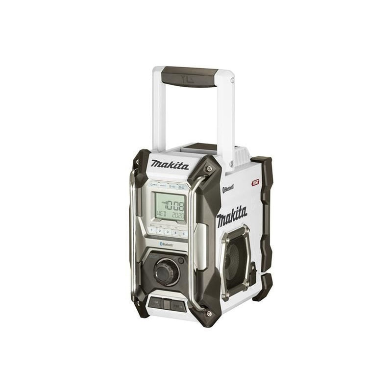 Makita MR002GZ01 Bluetooth® Job Site Radio White 240V & Li-ion Bare Unit Makita - UK Camping And Leisure