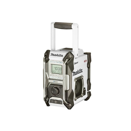 Makita MR002GZ01 Bluetooth® Job Site Radio White 240V & Li-ion Bare Unit Makita - UK Camping And Leisure