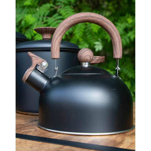 Bo-Camp Industrial Collection Whistling Kettle Pettygrove 1.2L Bo-Camp - UK Camping And Leisure