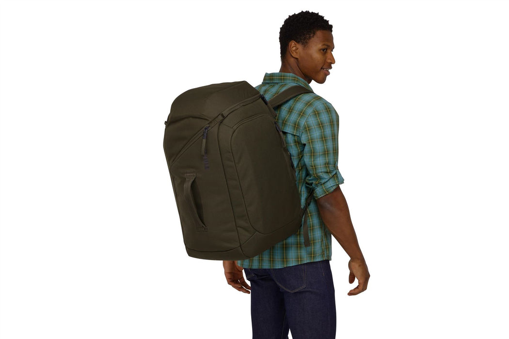 Thule RoundTrip Snowboard and ski boot backpack 60L deep khaki Thule - UK Camping And Leisure