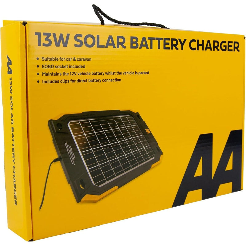 AA 13W Solar Battery Charger AA - UK Camping And Leisure