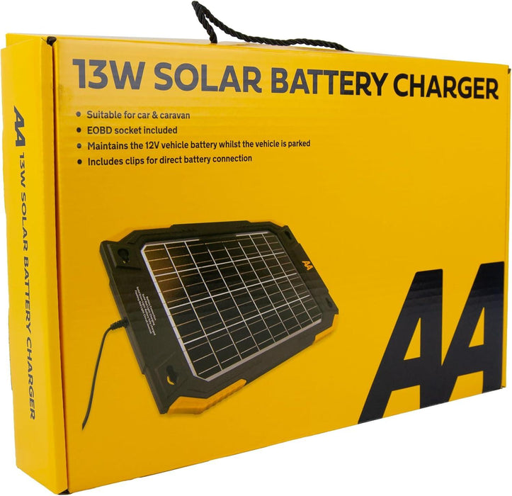 AA 13W Solar Battery Charger AA - UK Camping And Leisure
