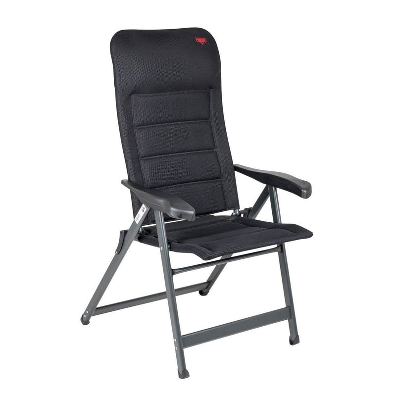 Crespo Chair AP/237 Air Deluxe Black Crespo - UK Camping And Leisure