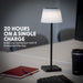 Dellonda Rechargeable Table Lamp for Home Office Restaurant RGB Colours Dellonda - UK Camping And Leisure