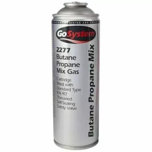 GoSystem Butane Propane Mix Gas 277g 482ml Go System - UK Camping And Leisure