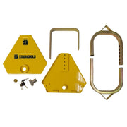 Stronghold Wheel Clamp Apex Triangular 15" to 18" for Trailers & Caravans SH5456 - View 5
