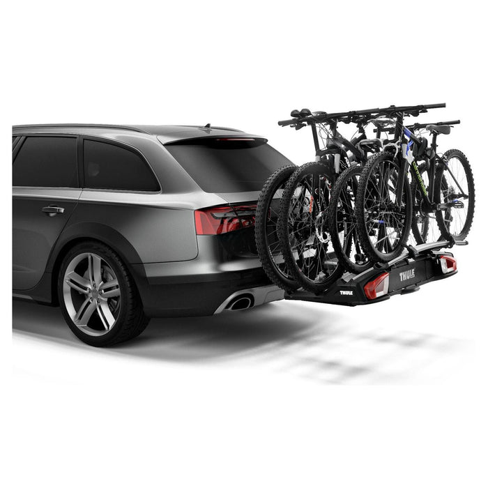 Thule VeloSpace XT three-bike platform towbar bike rack black/aluminium Towbar bike rack