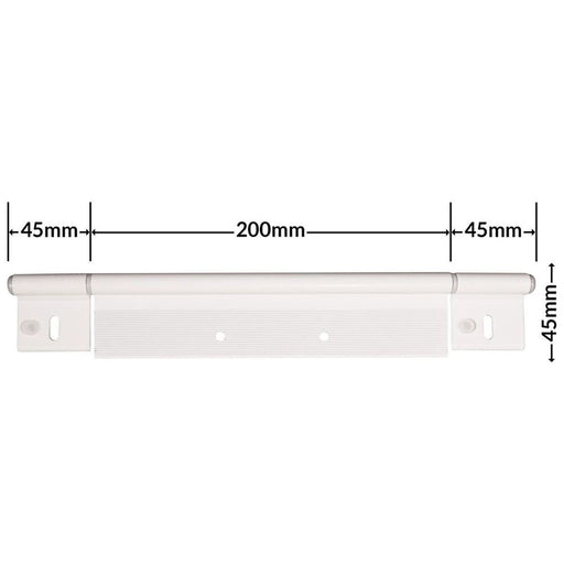 Hinge White (C06) for Caravan/Motorhomes Nova - UK Camping And Leisure