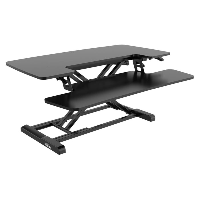 Dellonda 89cm Adjustable-Height Standing Desk Riser 15kg Capacity DH15 Dellonda - UK Camping And Leisure