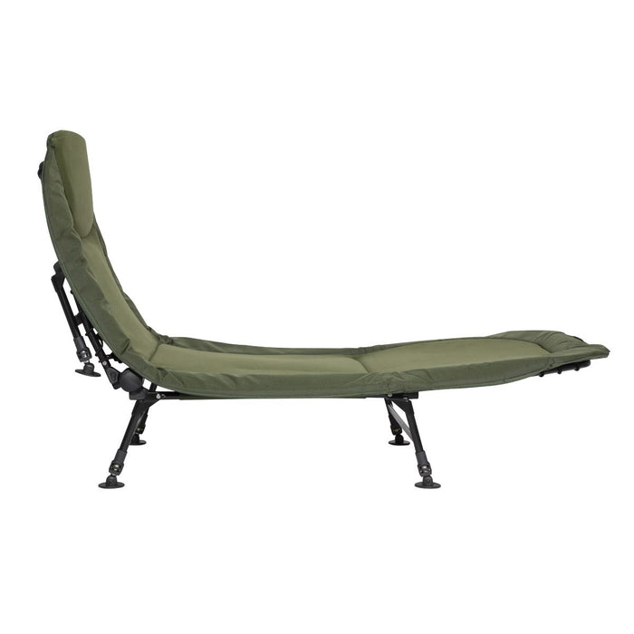 Dellonda Adjustable Bedchair with Fleece Mattress & Pillow DL77 Dellonda - UK Camping And Leisure