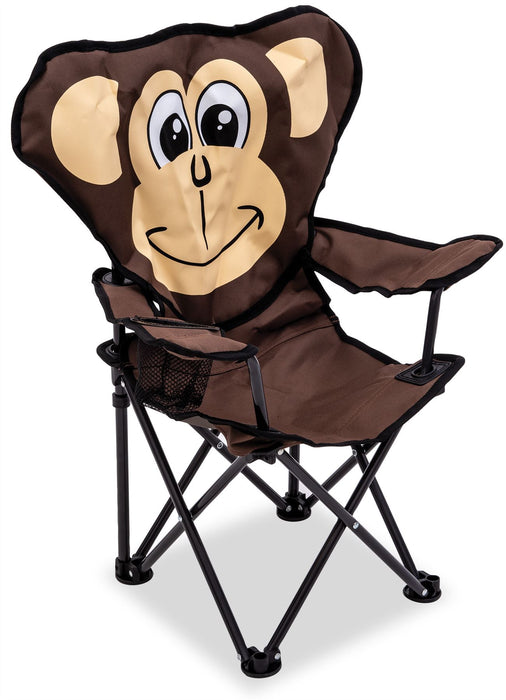Quest Childrens Monkey Fun Folding Chair Quest - UK Camping And Leisure