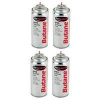 4x Go System Aerosol Butane Refill Gas Cartridge 144g