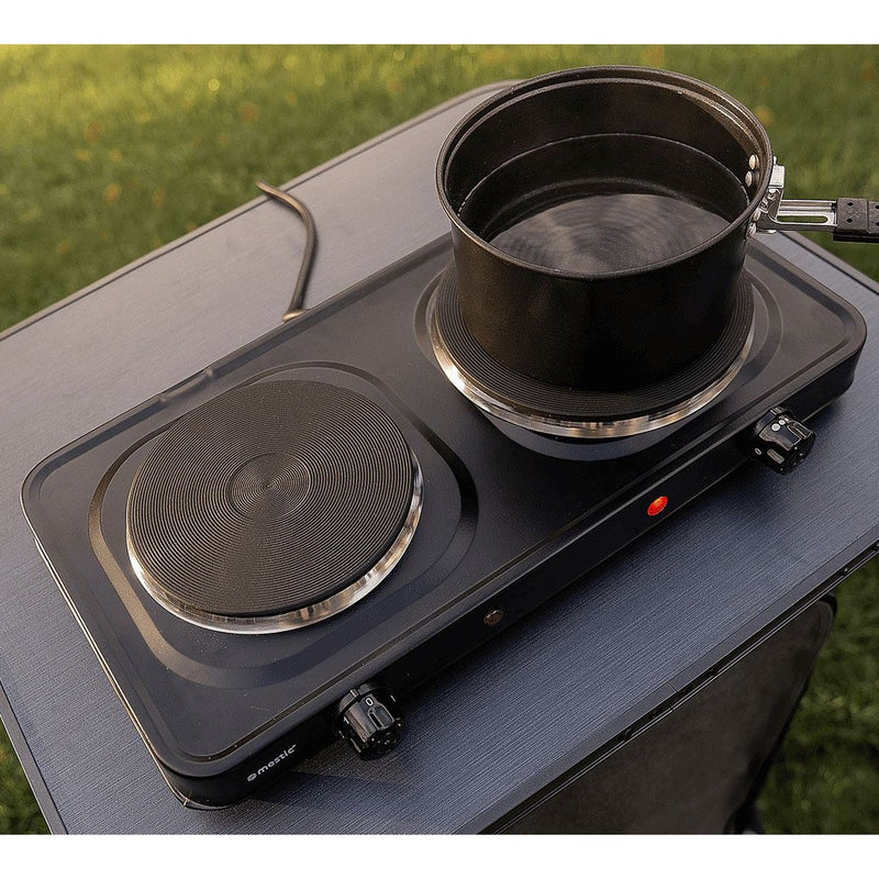 Mestic Double Hotplate Stove Mkt-200 Uk Mestic - UK Camping And Leisure