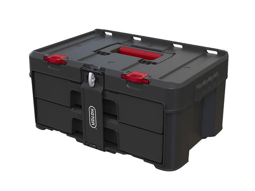 Keter Stack N Roll 2-Drawer Unit Keter - UK Camping And Leisure