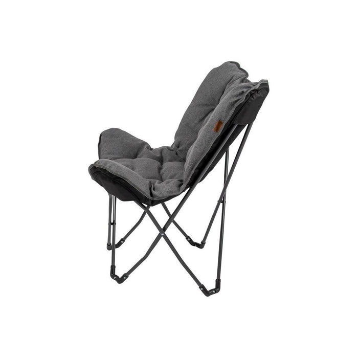 Bo-Camp Urban Collection Butterfly Chair Grainger M Grey Bo-Camp - UK Camping And Leisure