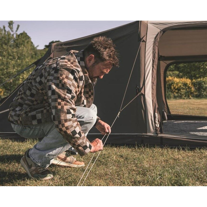 Outwell Boston 5 Air TC 5 Berth Three Room Tunnel Tent - View 21