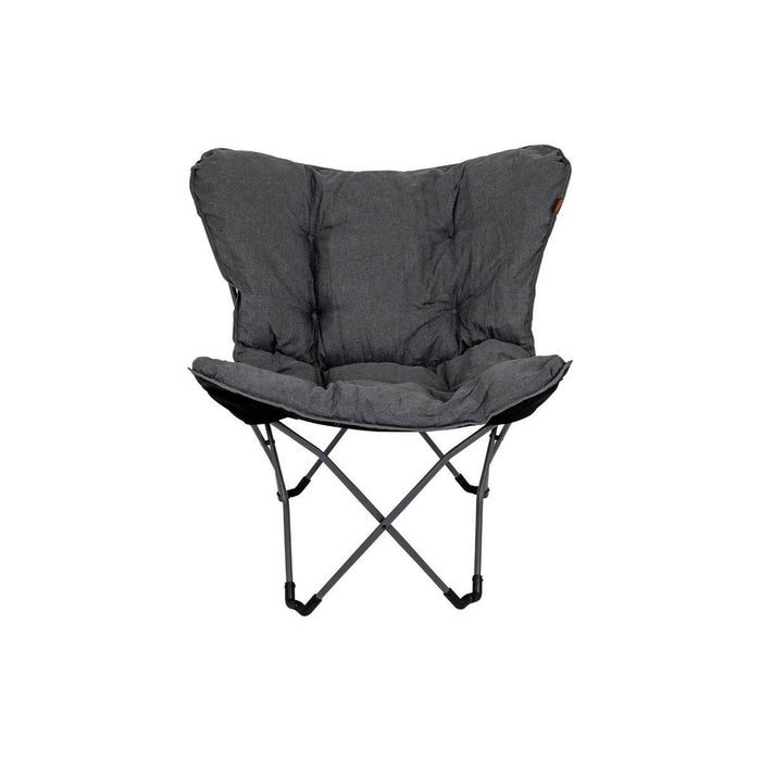 Bo-Camp Urban Collection Butterfly Chair Redbridge L Grey Bo-Camp - UK Camping And Leisure
