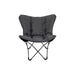 Bo-Camp Urban Collection Butterfly Chair Redbridge L Grey Bo-Camp - UK Camping And Leisure