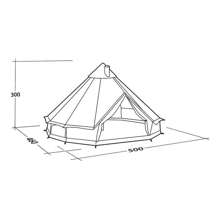 Robens Klondike Grande 10 Berth Poled Tent